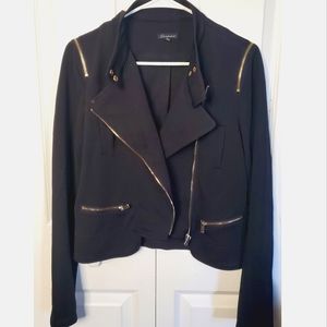 Stretchy Blazer / Jacket with Zippers